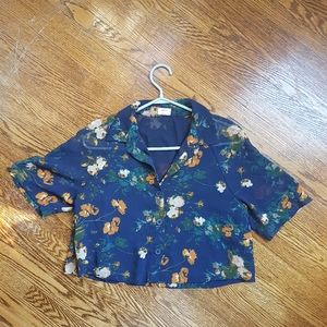 Wilfred See Through Crop Top